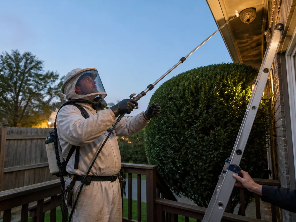 Hornet Nest Removal